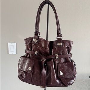 b. Makowsky Brown Shoulder Bag